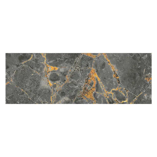 Faianta baie/bucatarie rectificata Space Anthracite 30 x 90 lucioasa