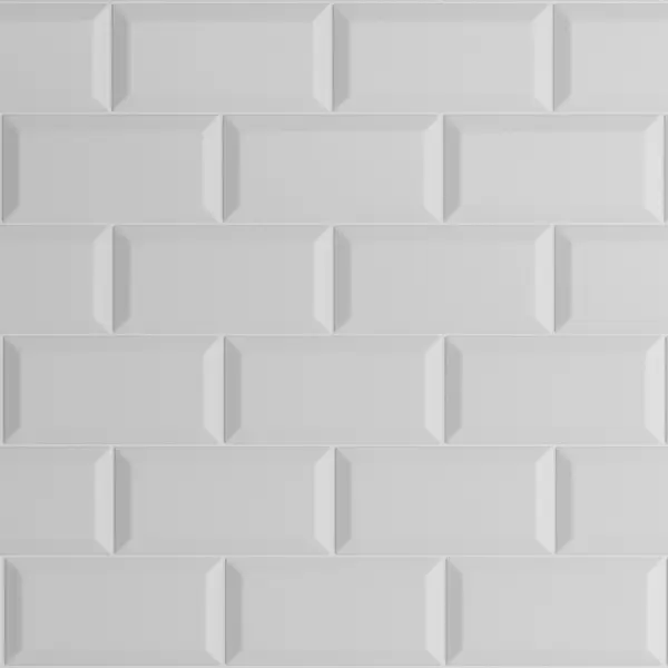 Faianta King Metro White 10 x 20 cm mata