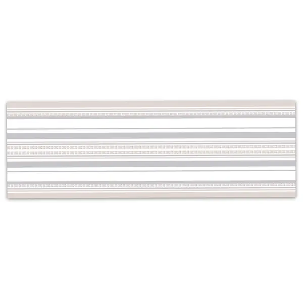 Faianta rectificata Chester Carmona White 33 x 99 mata