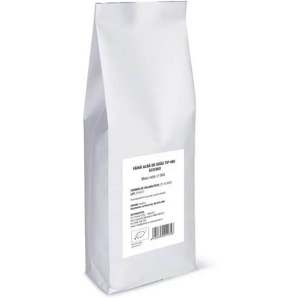 Faina Alba de Grau Tip 480 Ecologica/Bio 5kg