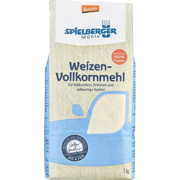 Faina de grau integrala Demeter, eco - 1 kg