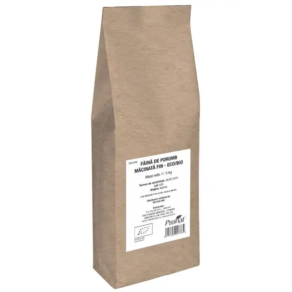 Faina de Porumb Macinata Fin Ecologica/Bio 5kg