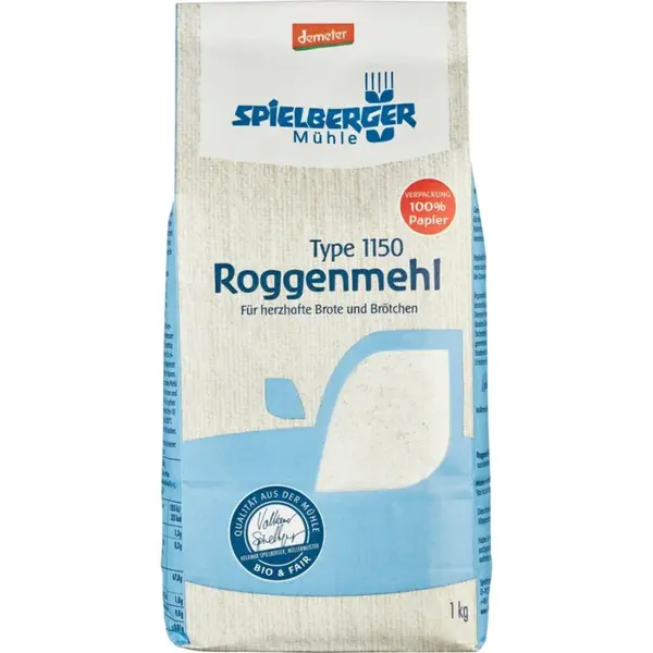 Faina de secara TIP 1150 Demeter, eco - 1 kg
