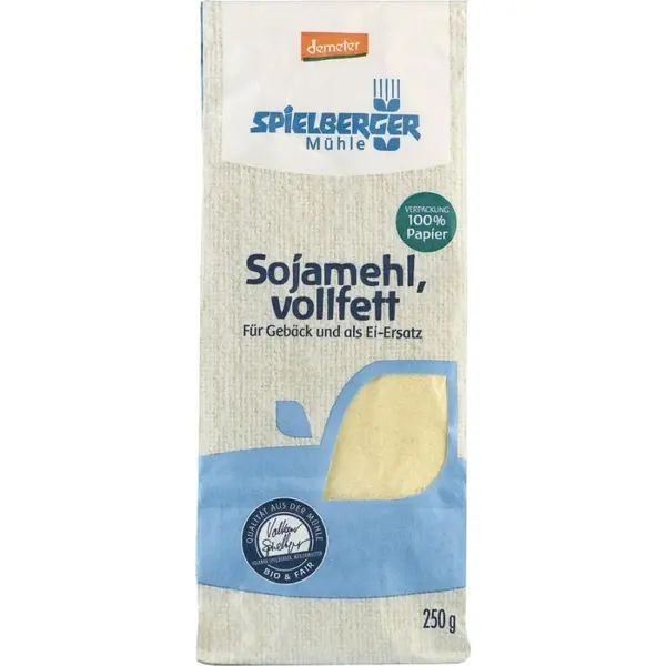 Faina de soia nedegresata Demeter, eco - 250 g