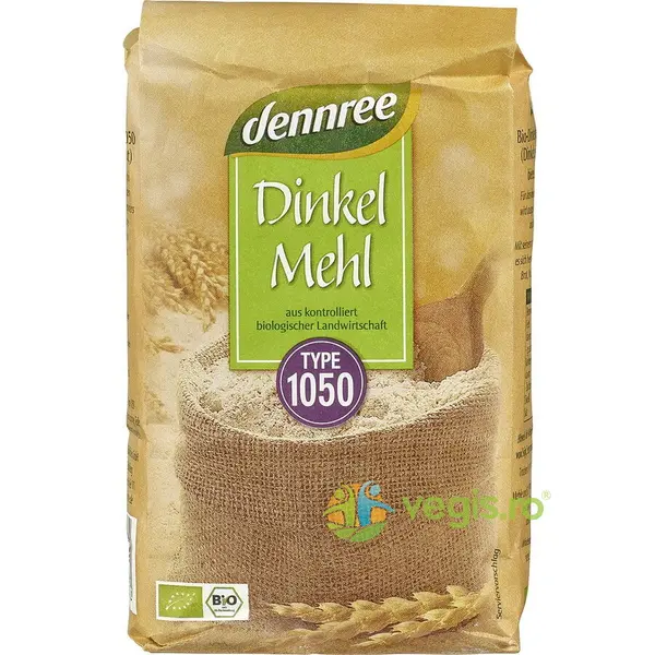 Faina de Spelta Tip 1050 Ecologica/Bio 1kg