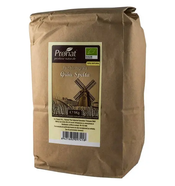 Faina integrala de Grau Spelta - eco-bio 1kg- Pronat