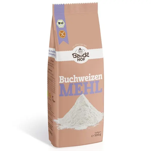 Faina integrala de hrisca fara gluten, eco - 500 g