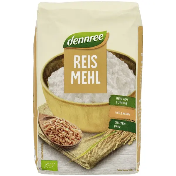 Faina integrala de orez fara gluten, eco - 500 g