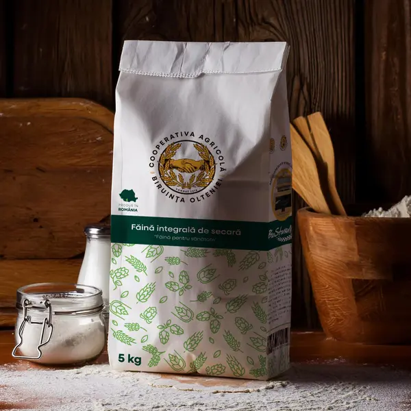 Făină integrală de secară - 5 KG