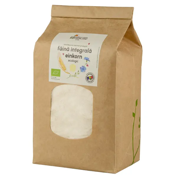 Faina integrala Einkorn (Alac) ecologica - 1kg