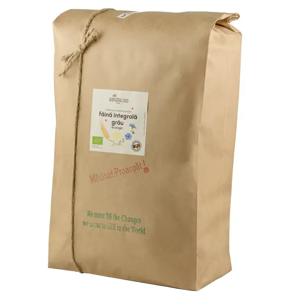 Faina integrala Grau ecologica 5 kg