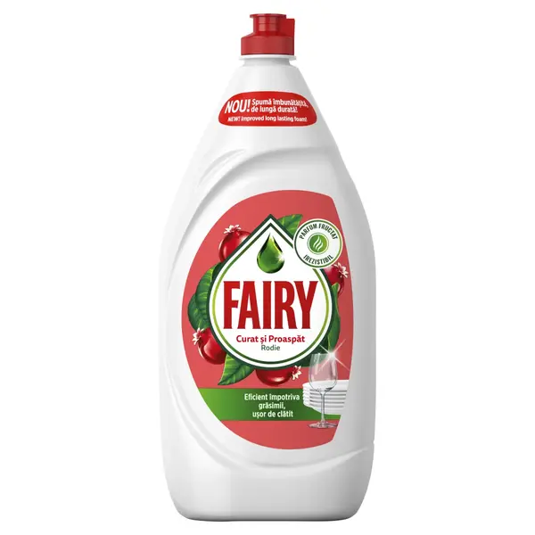 Fairy Detergent pentru vase, 1.35 L, Rodie