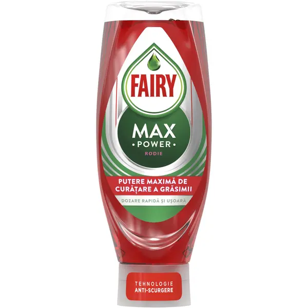 Fairy Detergent pentru vase, 545 ml, Max Power Pomegranate