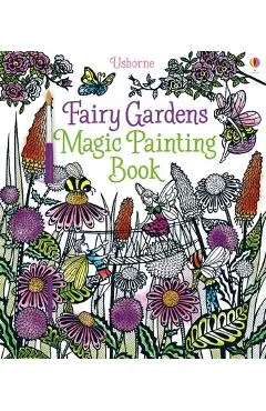 Fairy Gardens Magic Painting Book - Lesley Sims