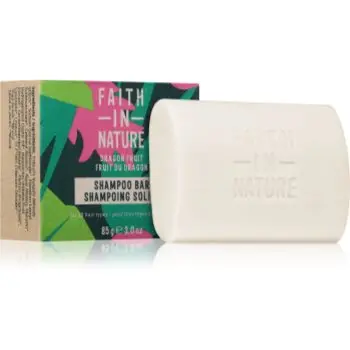 Faith In Nature Dragon Fruit șampon organic solid pentru par deteriorat si vopsit