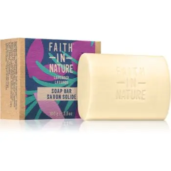 Faith In Nature Hand Made Soap Lavender Sapun natural cu esente de lavanda