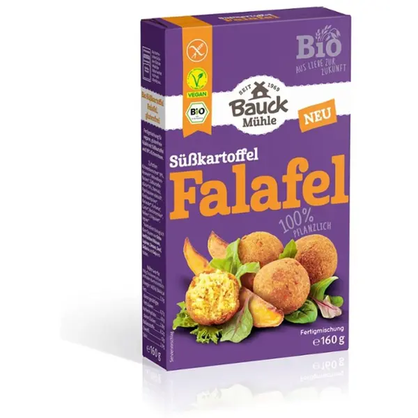 Falafel cu cartof dulce fara gluten, eco - 160 g