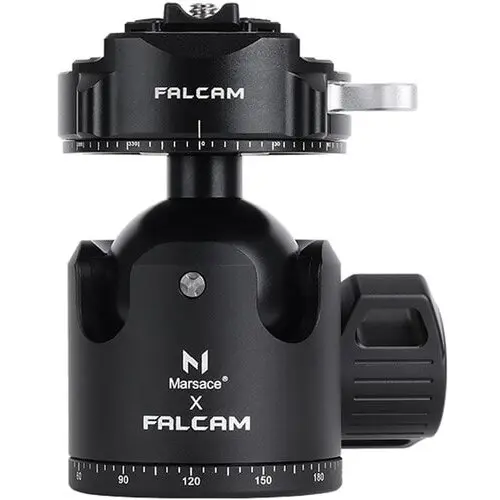 Falcam Cap Trepied Ball Head Dual Panorama FALCAM F38B4906 F38 Pro Quick Release Low Gravity Marsace XB-2R