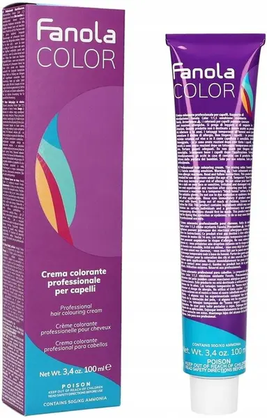 Fanola Color Cremă-vopsea pentru păr, 4.5, 100 ml