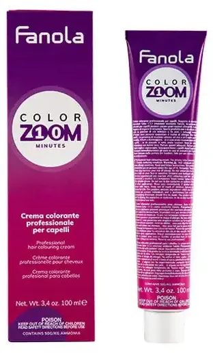 Fanola Color Zoom Vopsea de păr, 10 minute, 7.7, 100 ml