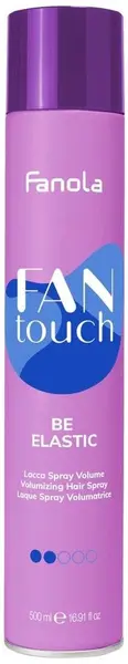 Fanola Fantouch Lac de volum pentru păr Be Elastic, 500 ml