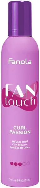 Fanola Fantouch Spumă pentru păr creț Curl Passion, 300 ml