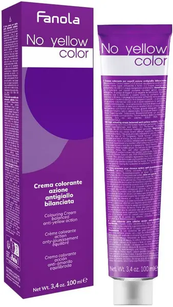 Fanola No Yellow Color cremă vopsitoare pentru păr, 8 Ice, 100 ml