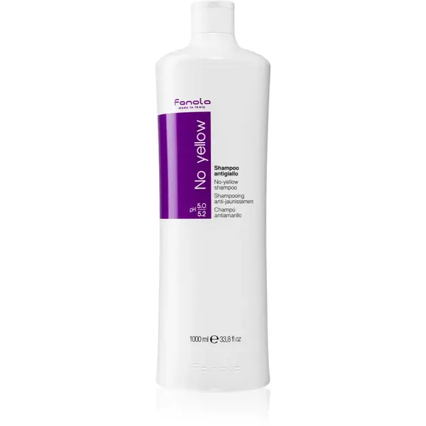 Fanola No Yellow șampon neutralizeaza tonurile de galben 1000 ml