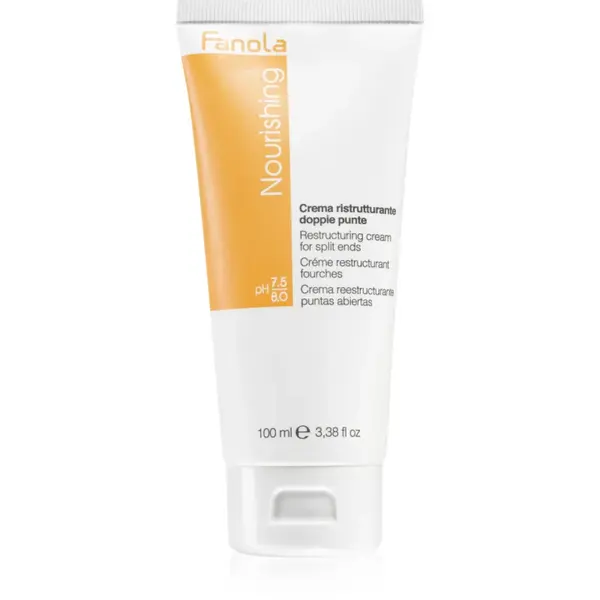 Fanola Nourishing crema nutritiva pentru varfuri despicate 100 ml