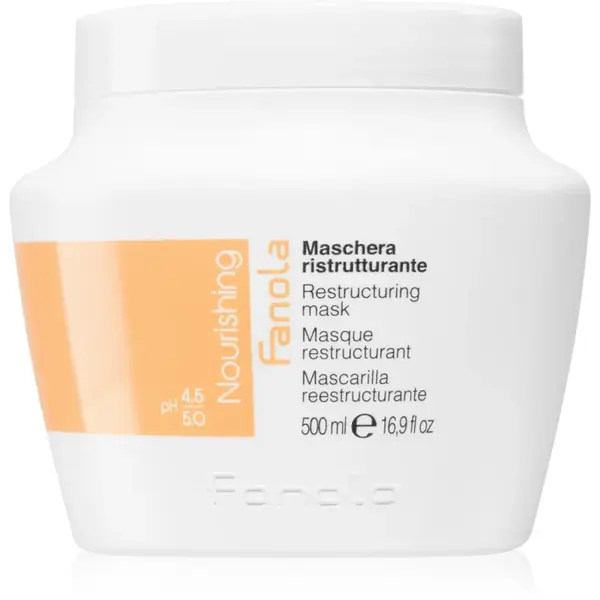 Fanola Nourishing masca hranitoare pentru păr uscat și deteriorat 500 ml
