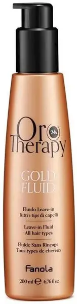 Fanola Oro Therapy Fluid iluminator pentru păr, fără clătire, 200 ml