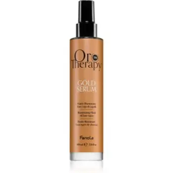 Fanola Oro Therapy Gold Serum ser de păr cu aur de 24 de karate