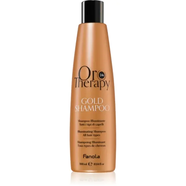 Fanola Oro Therapy Gold Shampoo sampon hidratant cu aur de 24 de karate 300 ml