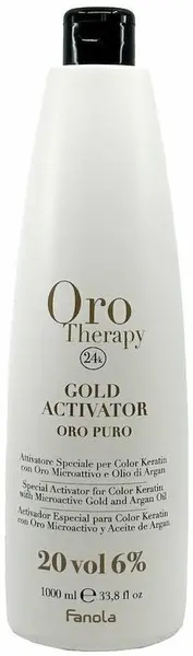Fanola Oro Therapy Oxidant cu ulei de argan și keratină, 20 Vol, 1000 ml