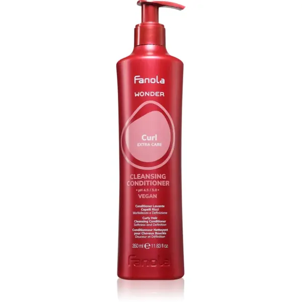 Fanola Wonder Curl Cleansing Conditioner balsam pentru păr creț 350 ml