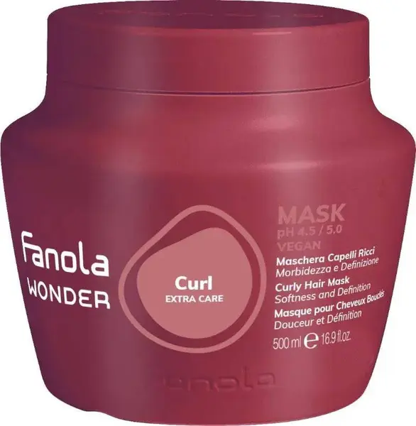 Fanola Wonder Curl mască hrănitoare pentru păr creț și rebel, 500 ml