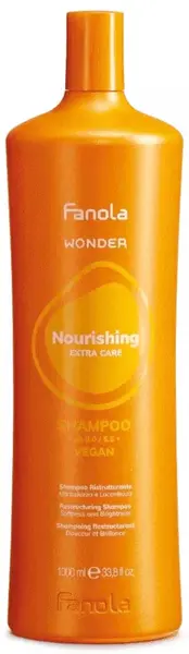 Fanola Wonder Nourishing Șampon reparator pentru păr uscat și deteriorat, 1000 ml