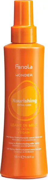 Fanola Wonder Nourishing spray-lapte reparator pentru păr, fără clătire, 195 ml