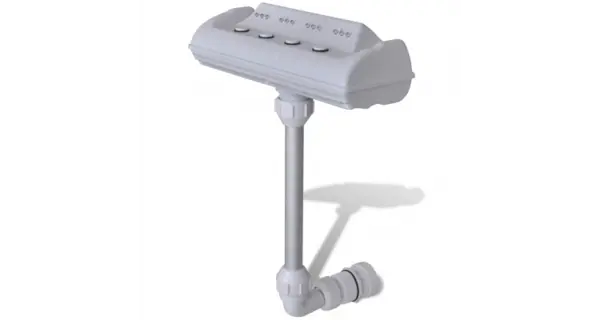 Fantana cascada pentru piscina cu LED-uri