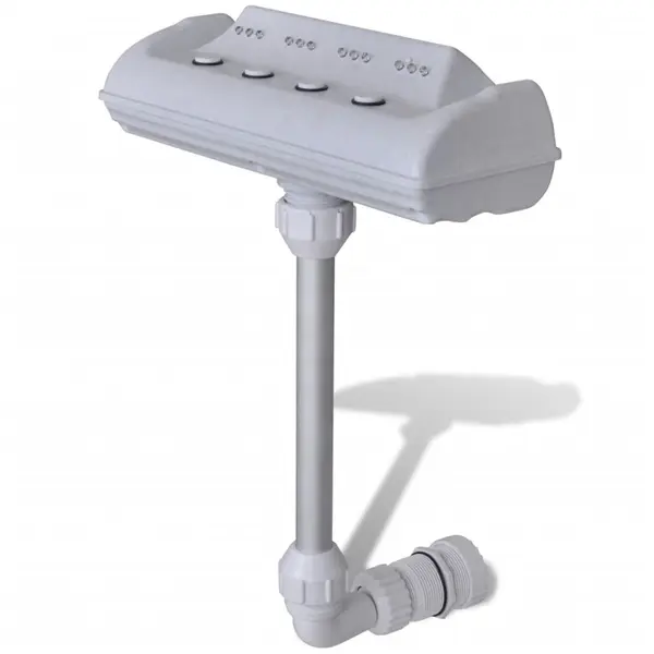 Fantana cascada pentru piscina cu led-uri