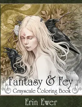 Fantasy and Fay Coloring Book, Paperback/Erin Ewer