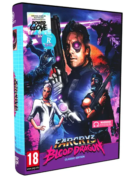 Far Cry 3 Blood Dragon Vhs Edition Convention Exclusive