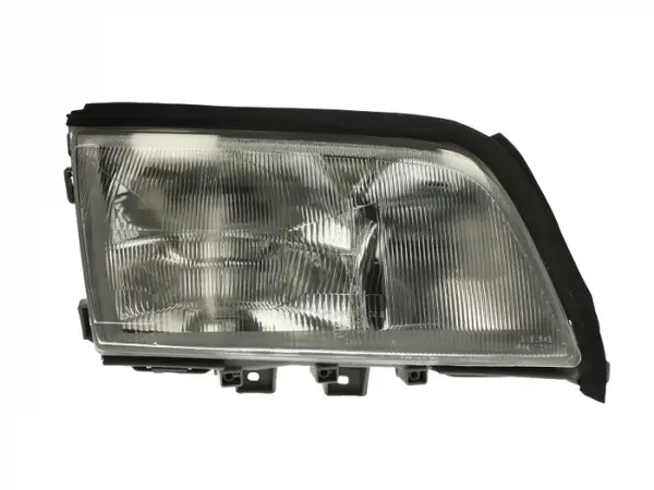 Far Dreapta (2 H1 H3, electric, pneumatic, fara motoras, culoare insert: argintiu) potrivit MERCEDES C T-MODEL (S202), C (W202) -05.97