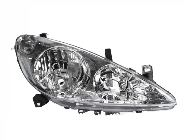 Far dreapta (2 H1 H7, reglaj electric, cu motoras, cu halogen) PEUGEOT 307 2000-2005