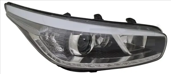 Far Dreapta (3 H7 LED, electric, cu motor) potrivit KIA CEE D, PRO CEE D 10.12-06.18