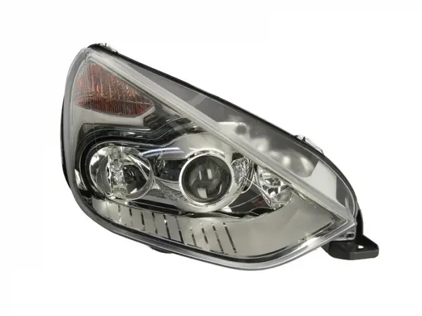 Far dreapta (D1S H1, reglaj electric, cu motoras, fundal cromat) FORD GALAXY, S-MAX 2006-2015