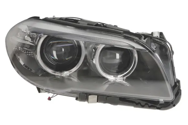 Far Dreapta (D1S LED PY24W, electric, cu motor, fara controler LED, culoare insert: negru) potrivit BMW 5 (F10), 5 (F11)