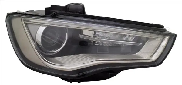 Far dreapta D3S, electric, cu motoras, fundal maro AUDI A3 8V, Cabriolet Sedan intre 2012-2016