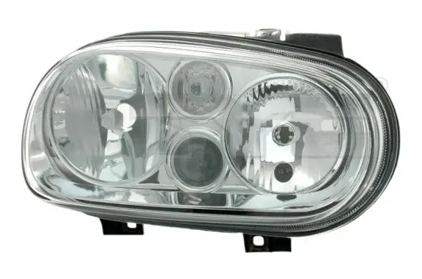 Far dreapta (H1 H3 H7, reglaj electric, fundal cromat) VW GOLF IV