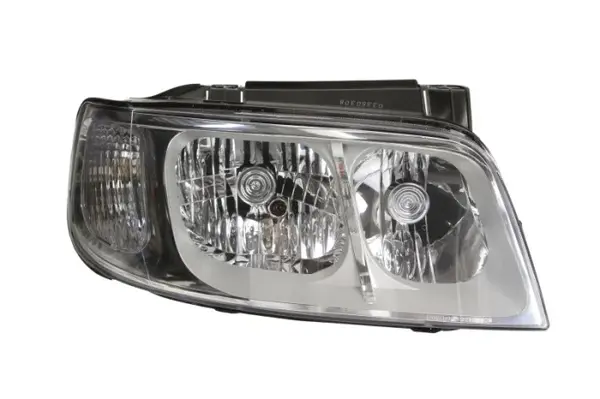 Far Dreapta (H1 H7, electric, fara motoras, culoare insert: cromat, culoare semnalizator: transparent) potrivit HYUNDAI MATRIX